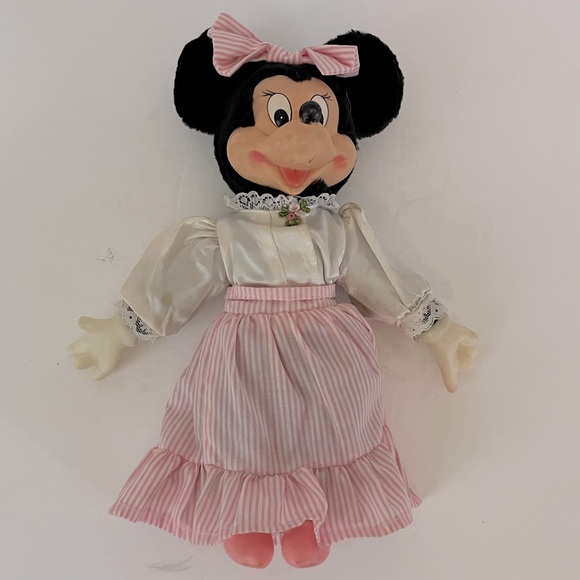 Applause Disney Vintage Minnie Mouse Plush - Picture 2 of 8
